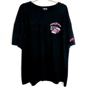 J For Justify Black Graphic Tee NWOT Size XL